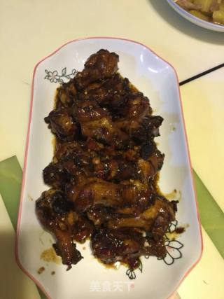 红烧鸡翅根的做法步骤：6