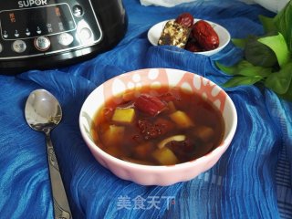 桃胶番薯红枣羹的做法步骤：10