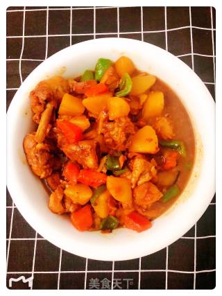 家常咖喱鸡的做法步骤：9
