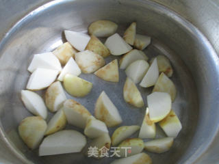 雪菜炒香芋的做法步骤：3