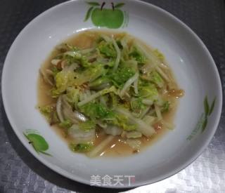 虾皮娃娃菜的做法步骤：6