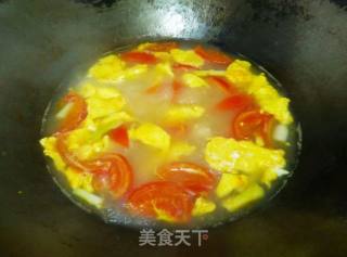 番茄鸡蛋粉丝的做法步骤：14