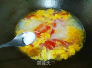 番茄鸡蛋粉丝的做法步骤：16