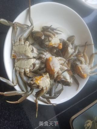 “海鲜”红烧螃蟹的做法步骤：1