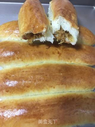 肉松排包的做法步骤：15