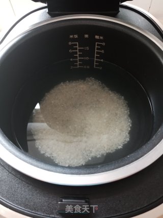 黄瓜肉丸青菜粥的做法步骤：3