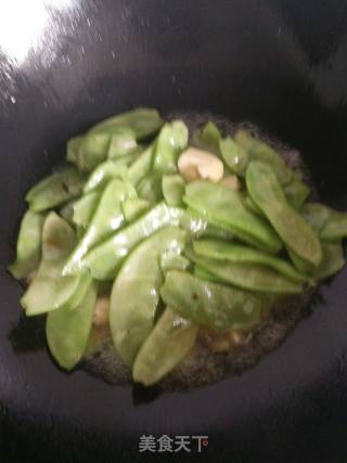 蒜烧峨眉豆的做法步骤：4