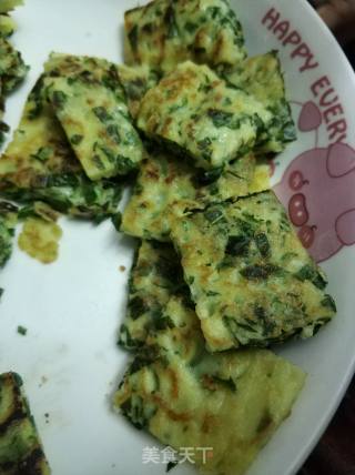 白菜叶煎饼的做法步骤：5