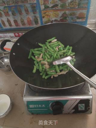 四季豆炒肉的做法步骤：5