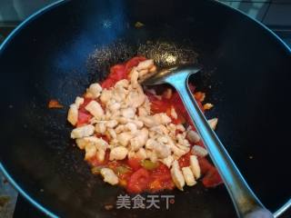 茄汁鸡丁的做法步骤：7