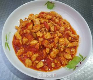 茄汁鸡丁的做法步骤：9
