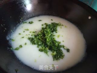 宝宝辅食一一青菜米糊的做法步骤：6
