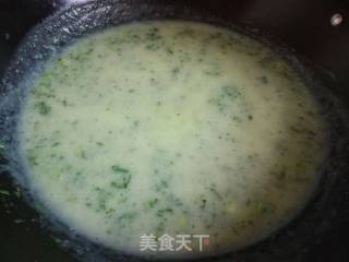 宝宝辅食一一青菜米糊的做法步骤：7