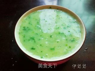 宝宝辅食一一青菜米糊的做法步骤：8