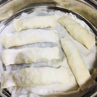 虾仁豆腐卷的做法步骤：8