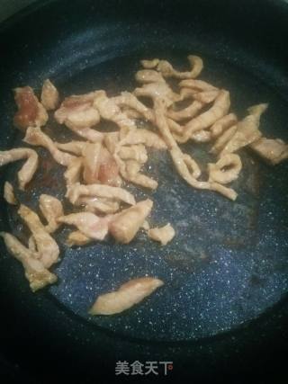 青瓜炒肉的做法步骤：6