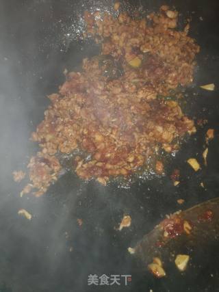 肉末蒸白玉菇的做法步骤：6
