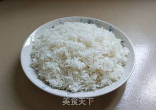 冬菇油菜蛋炒饭的做法步骤：1