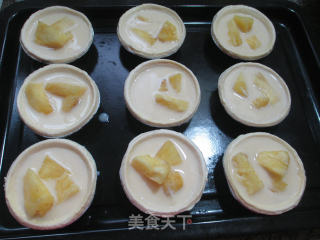 菠萝蛋挞的做法步骤：10