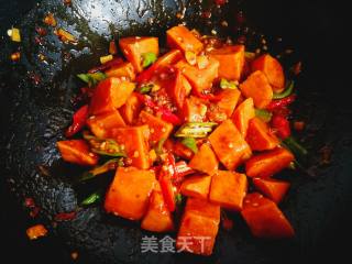酱焖蜜薯的做法步骤：10