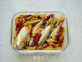 啤酒蒸鱼干的做法步骤：2