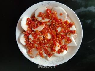 剁椒毛芋蒸肉的做法步骤：6