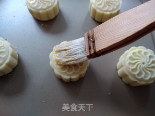曲奇月饼的做法步骤：9