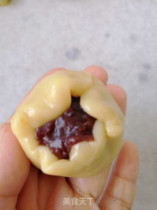 玫瑰豆沙广式月饼的做法步骤：10