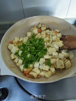 炒豆腐的做法步骤：8
