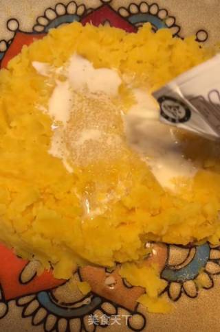 芝士焗地瓜的做法步骤：3