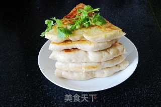 快手早餐发面饼的做法步骤：5