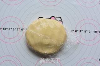 奶黄流心月饼的做法步骤：17