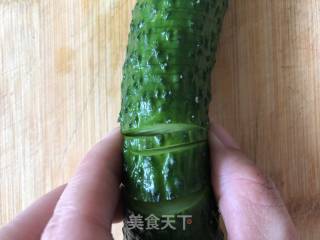 蓑衣黄瓜的做法步骤：2