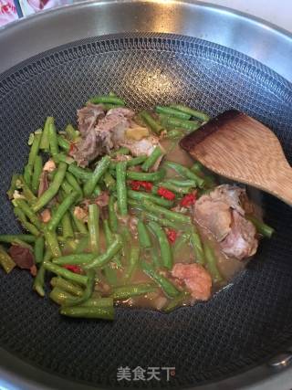 肉骨炖豆角的做法步骤：9