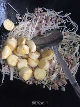 金针菇日本豆腐的做法步骤：6