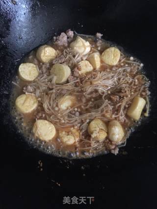 金针菇日本豆腐的做法步骤：8