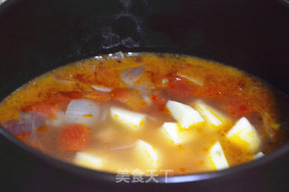 西红柿土豆炖牛腩的做法步骤：5