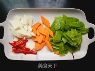 蚝油时蔬的做法步骤：2