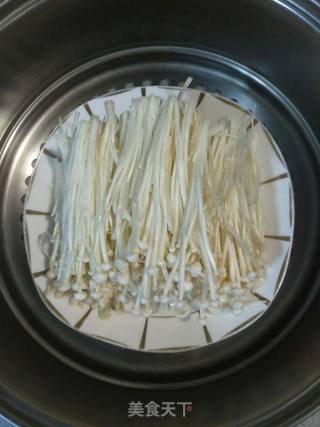 凉拌金针菇的做法步骤：4