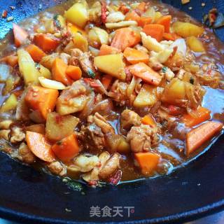 鸡腿炖土豆的做法步骤：12