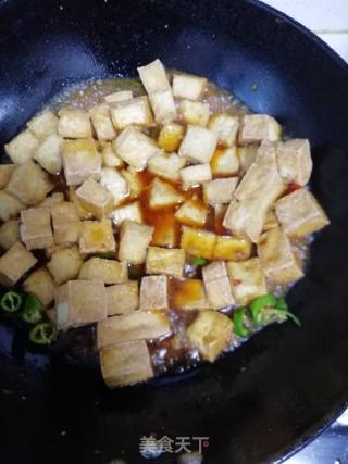 香辣茄豆腐的做法步骤：4