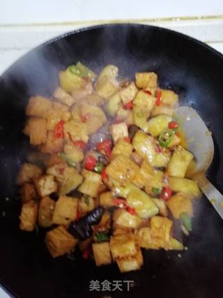 香辣茄豆腐的做法步骤：6