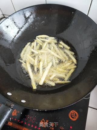炸薯条（跟肯德基味道一样）的做法步骤：10