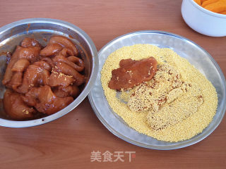 鸡肉蒸南瓜的做法步骤：10