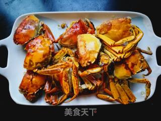 吮指香辣蟹的做法步骤：5