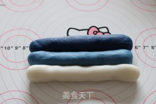 青花瓷冰皮巧克力流心月饼的做法步骤：9
