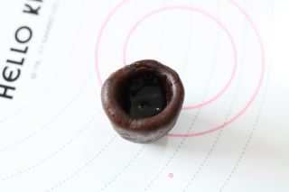青花瓷冰皮巧克力流心月饼的做法步骤：12