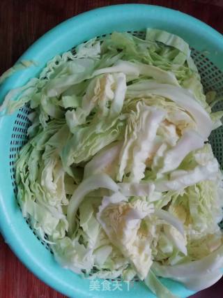 肉片炒椰菜的做法步骤：2