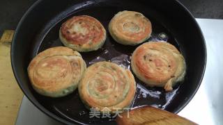 香酥葱花饼的做法步骤：14