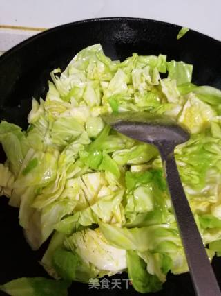 酸辣包心菜的做法步骤：3